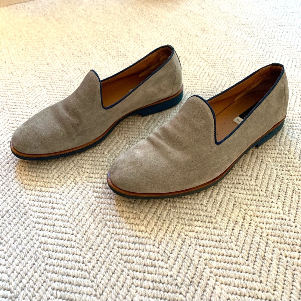 Fratelli Rossetti Men’s Suede Slip Ons Size 10.5